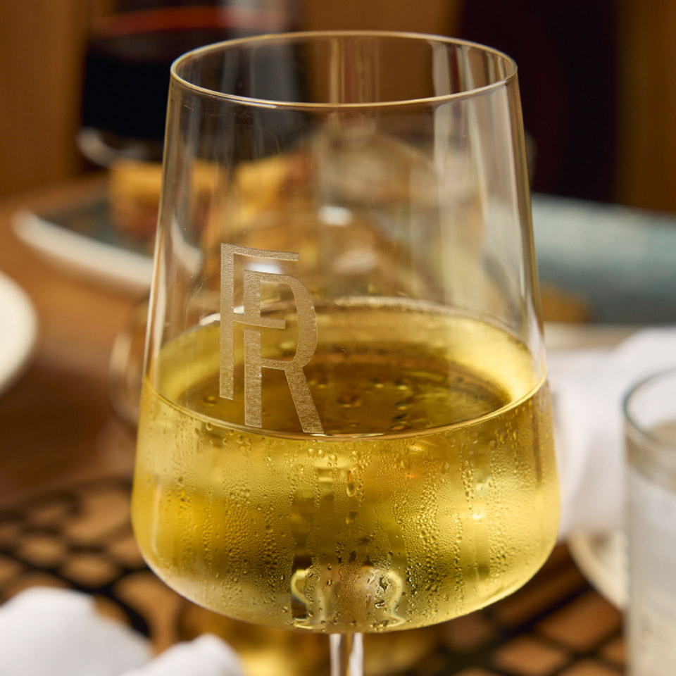 Branded Wine Glass